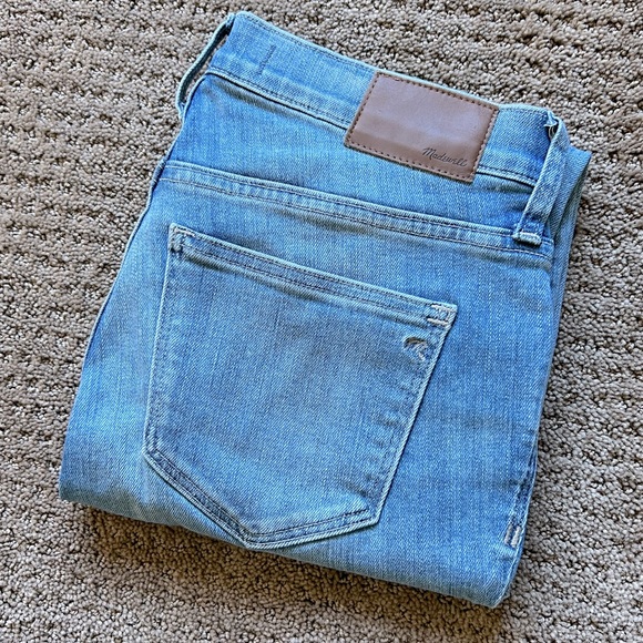Madewell 9 in high rise skinny crop size 25 EUC - Picture 2 of 9